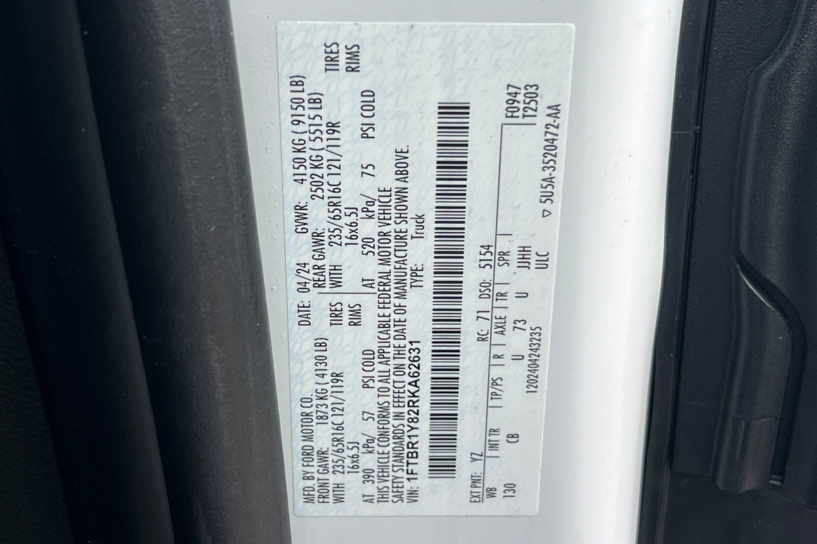 Used 2024 Ford Transit 250 LR Cargo w/ Exterior Upgrade Package image 27