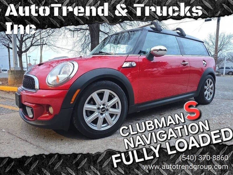 Used 2012 MINI Cooper Clubman S w/ Technology Pkg image 1