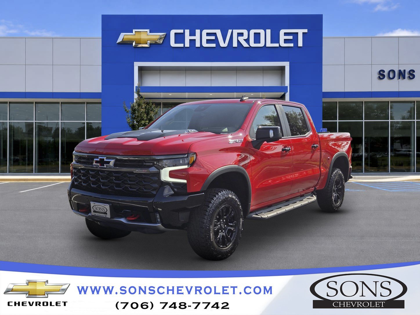 New 2026 Chevrolet Silverado 1500 ZR2 AWD/4WD image 1