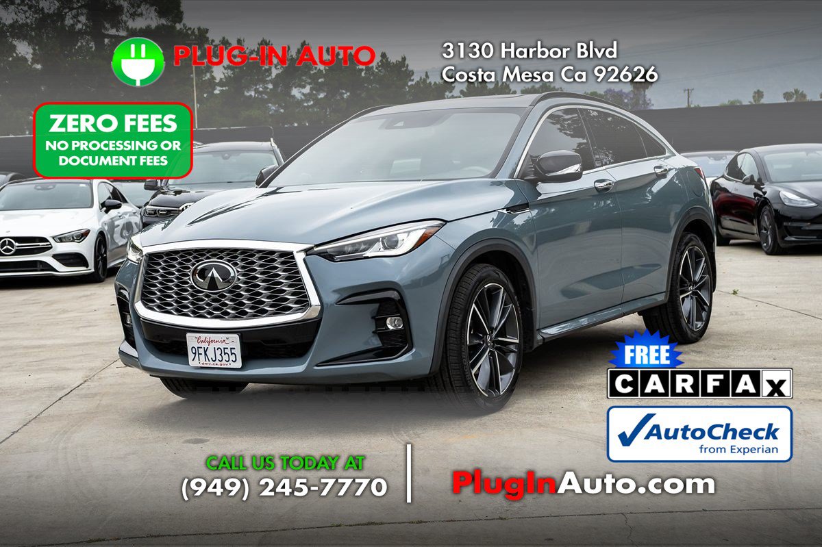 Used 2023 INFINITI QX55 Luxe w/ Cargo Package