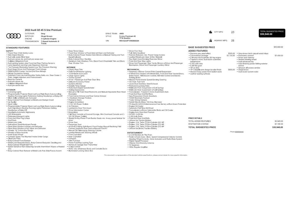 Used 2022 Audi Q5 2.0T Premium image 3