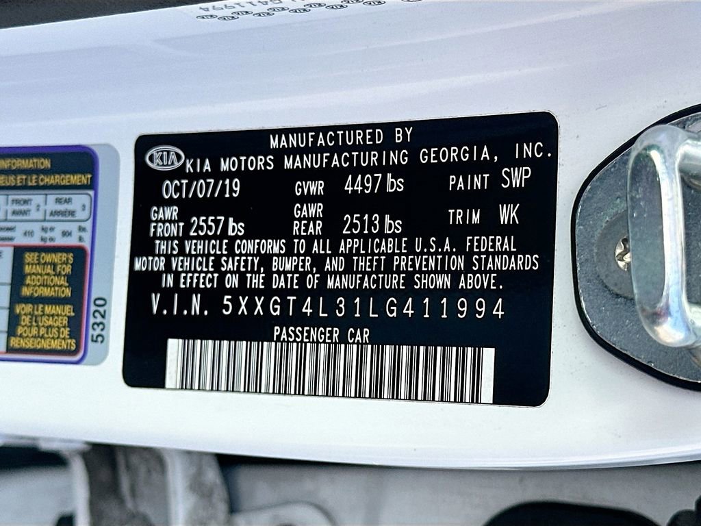 Used 2020 Kia Optima LX image 27