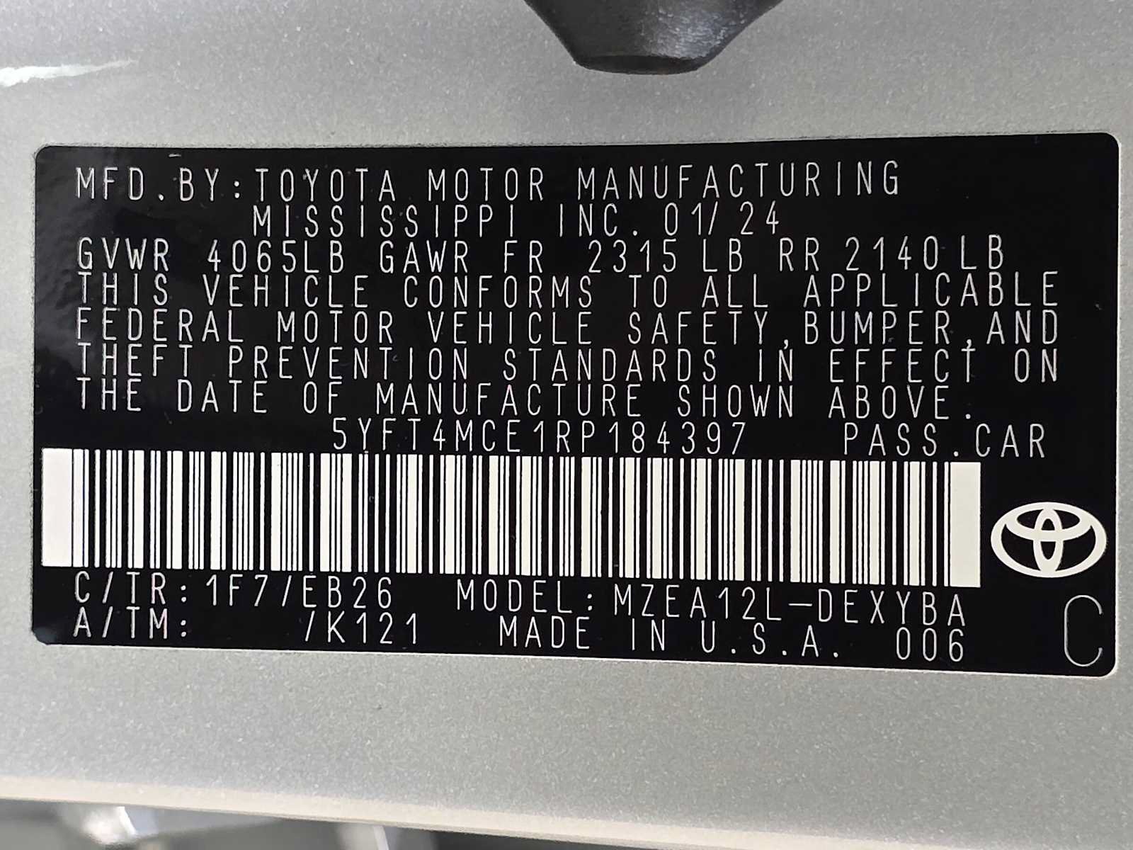 Certified 2024 Toyota Corolla XSE FWD image 33