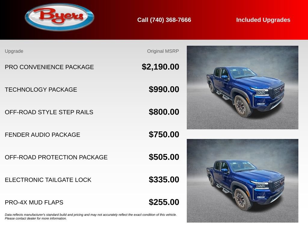 Used 2023 Nissan Frontier PRO-4X w/ Pro Convenience Package AWD/4WD image 5