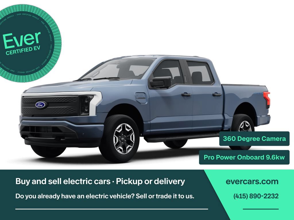 Used 2023 Ford F150 Lightning XLT AWD/4WD image 1