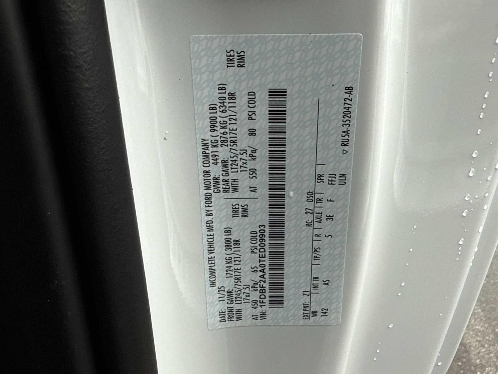 New 2026 Ford F250 XL w/ XL Chrome Package RWD image 21