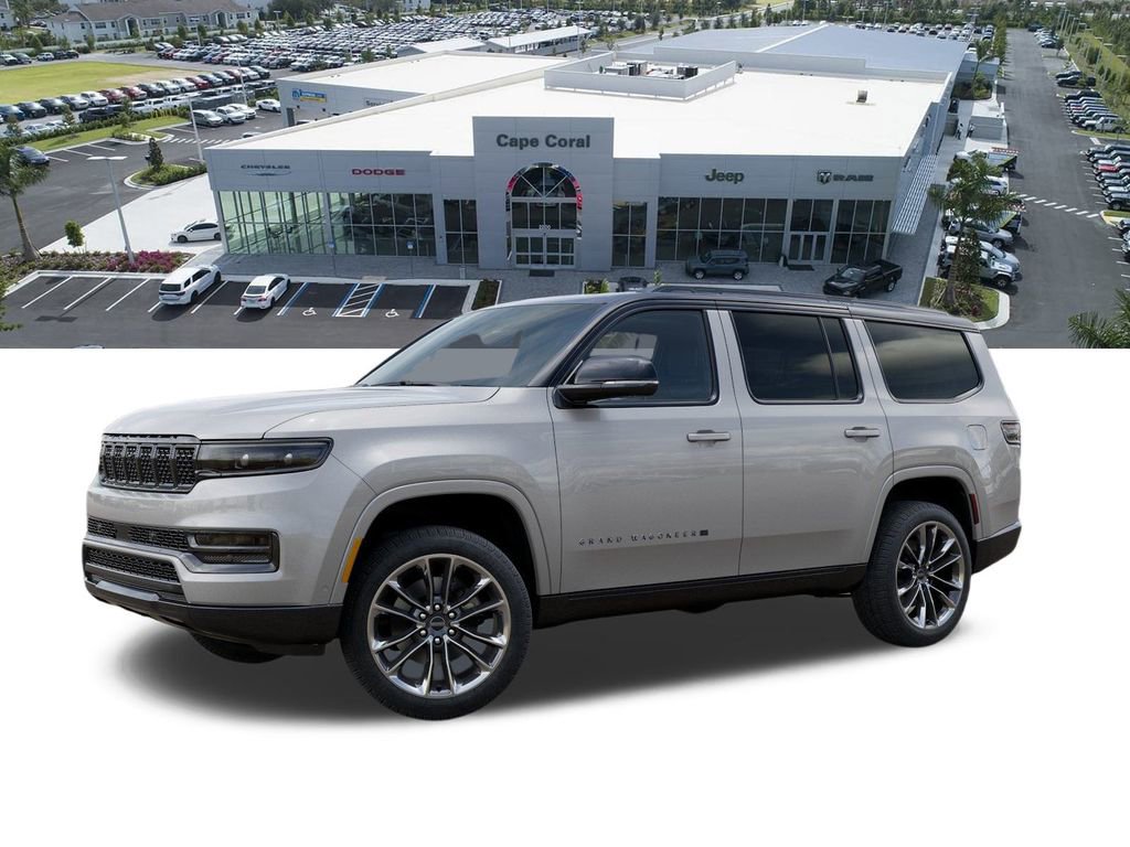 New 2025 Jeep Grand Wagoneer Series II Obsidian w/ Quick Order Packagew 28T image 3