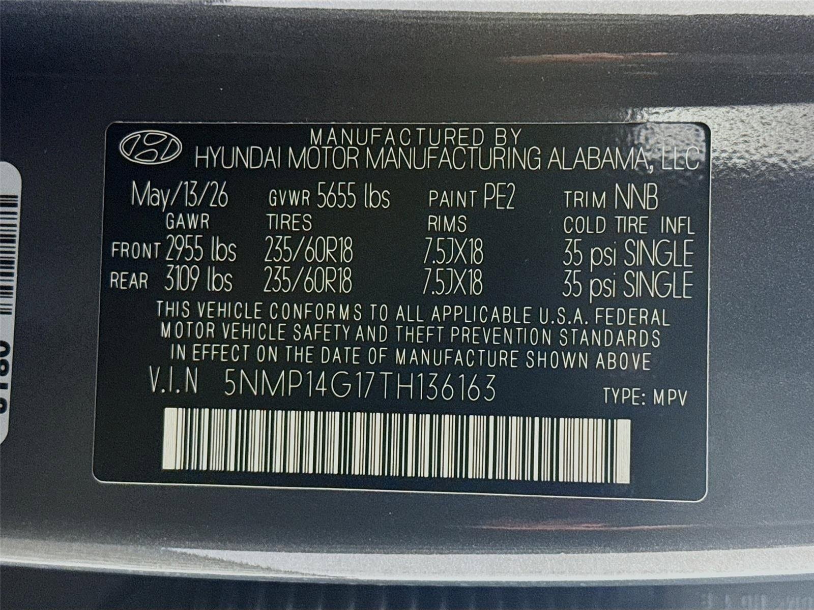 New 2026 Hyundai Santa Fe SE FWD image 30