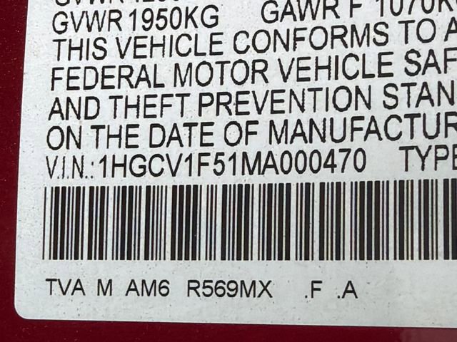 Used 2021 Honda Accord EX-L image 33