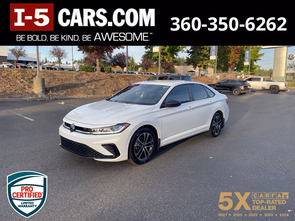 Used 2026 Volkswagen Jetta Sport FWD image 1