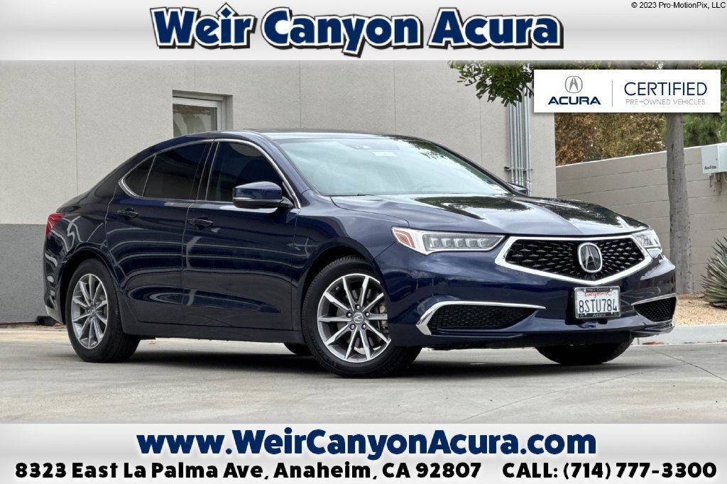 Certified 2020 Acura TLX w/ Technology Package FWD image 1