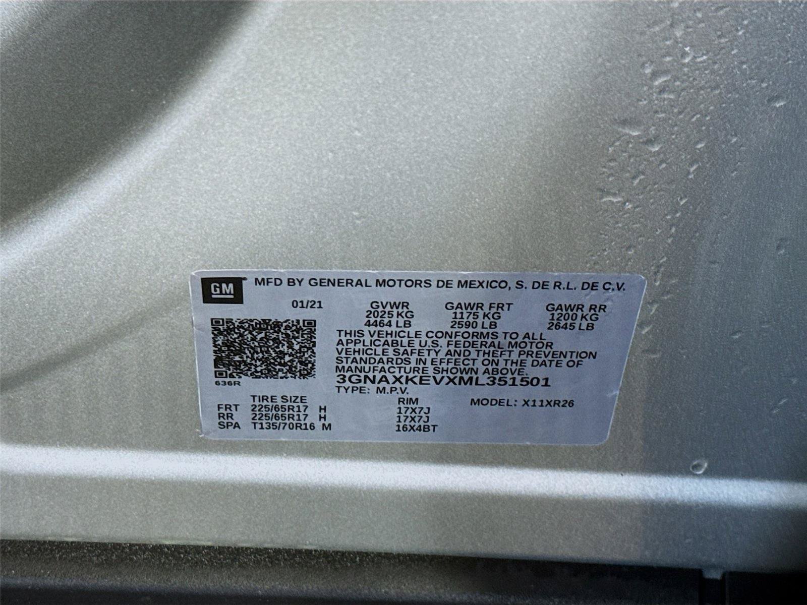 Used 2021 Chevrolet Equinox LT FWD image 24