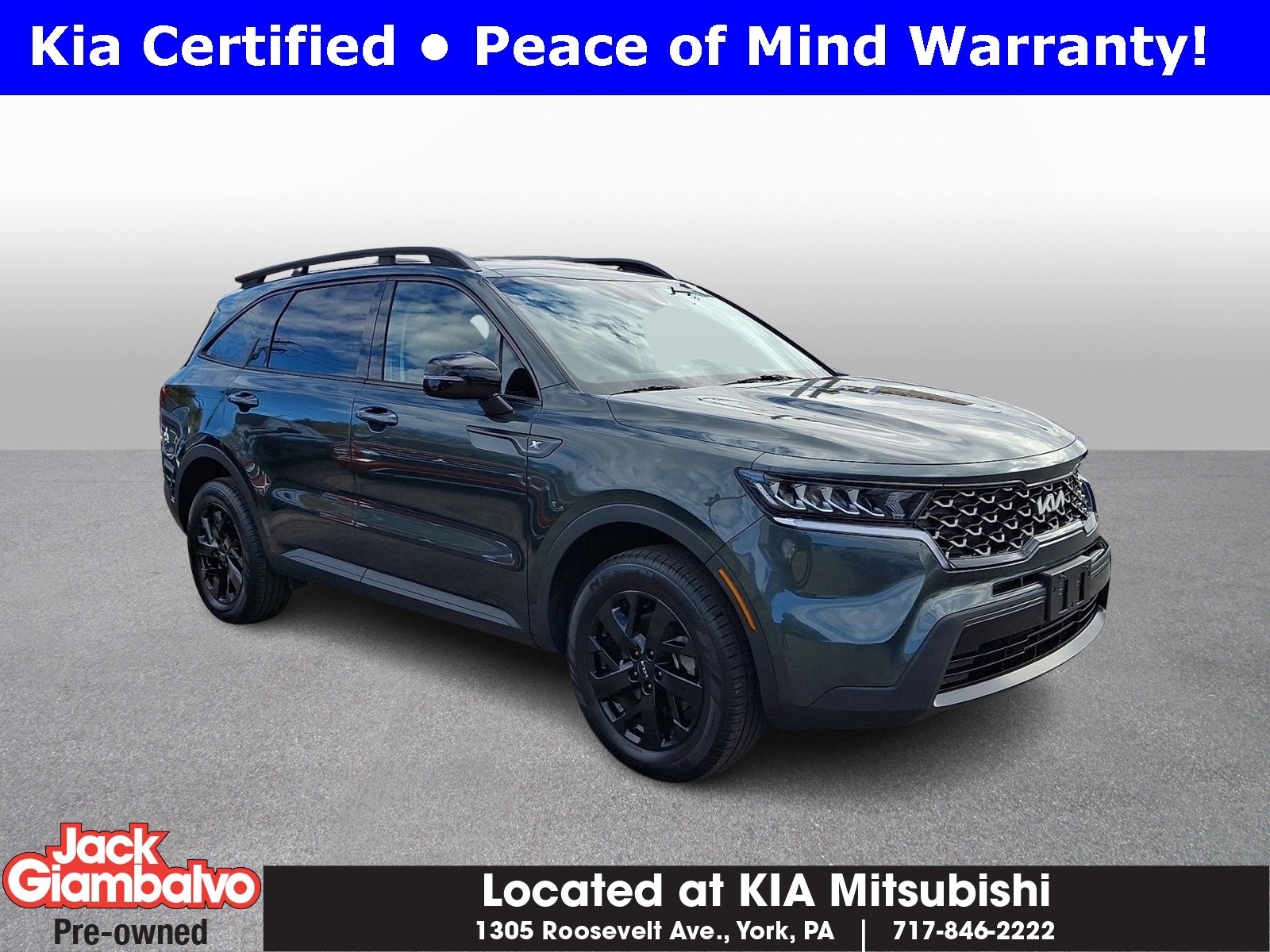 Used 2023 Kia Sorento S w/ Panoramic Sunroof Package