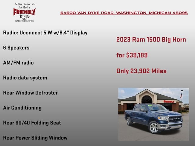 Used 2023 RAM 1500 Big Horn image 13