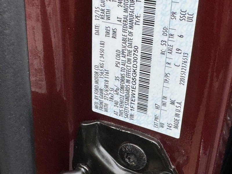 Used 2016 Ford F150 XLT w/ Equipment Group 302A Luxury image 24