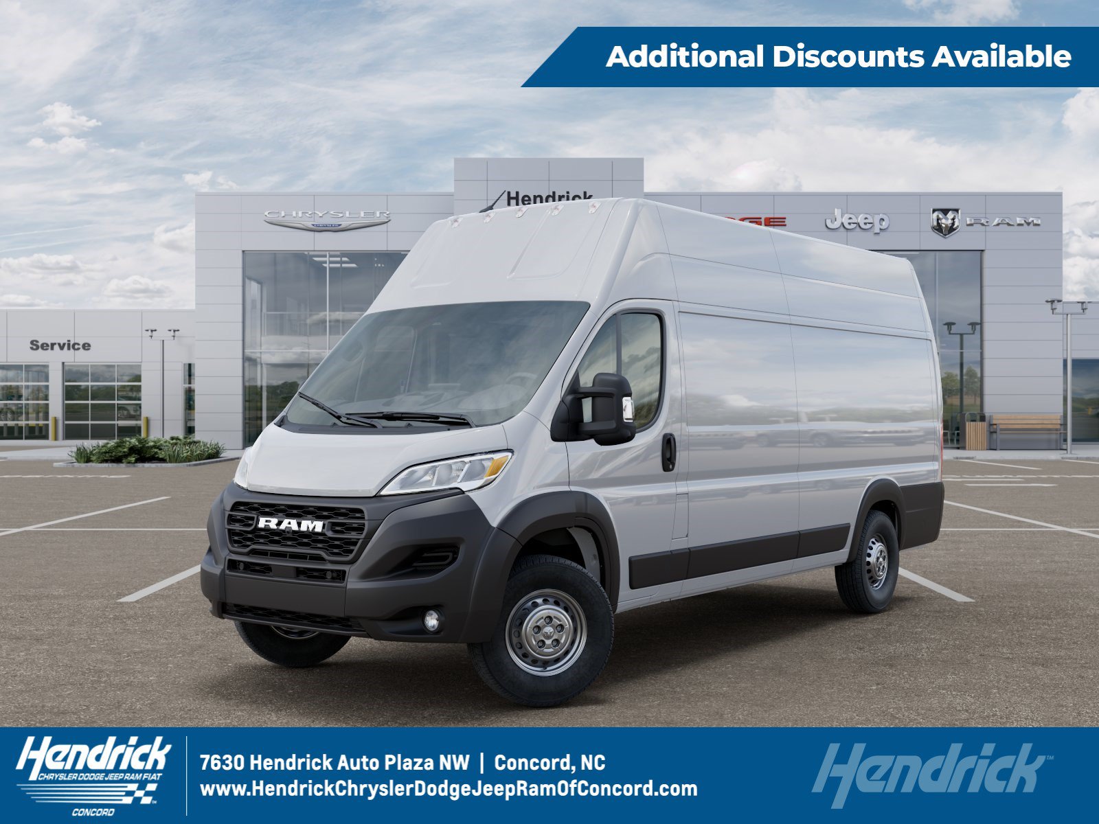 New 2026 RAM ProMaster 3500 w/ Advanced Safety Group