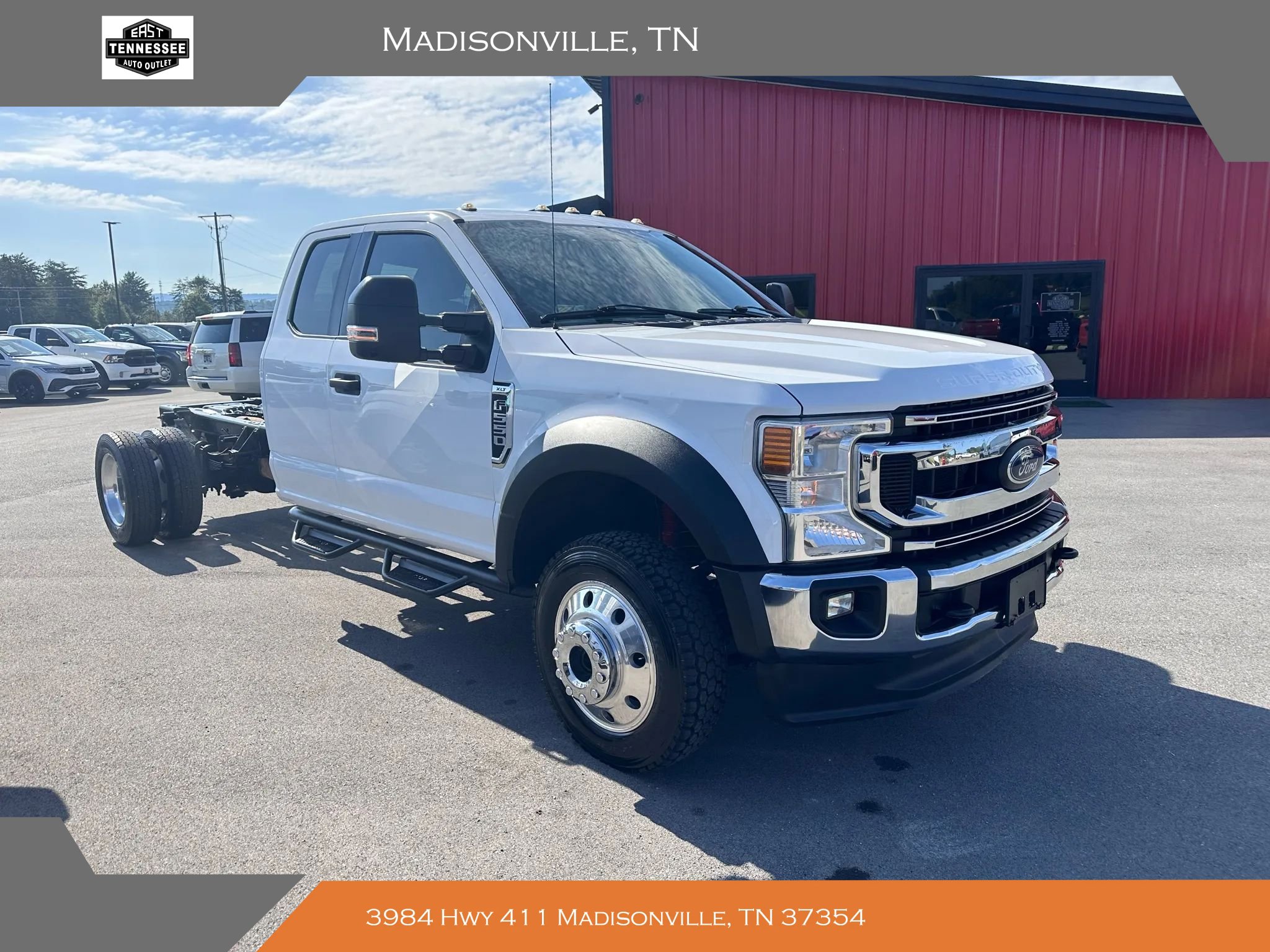 Used 2021 Ford F550 4x4 SuperCab Super Duty w/ XLT Value Package image 1