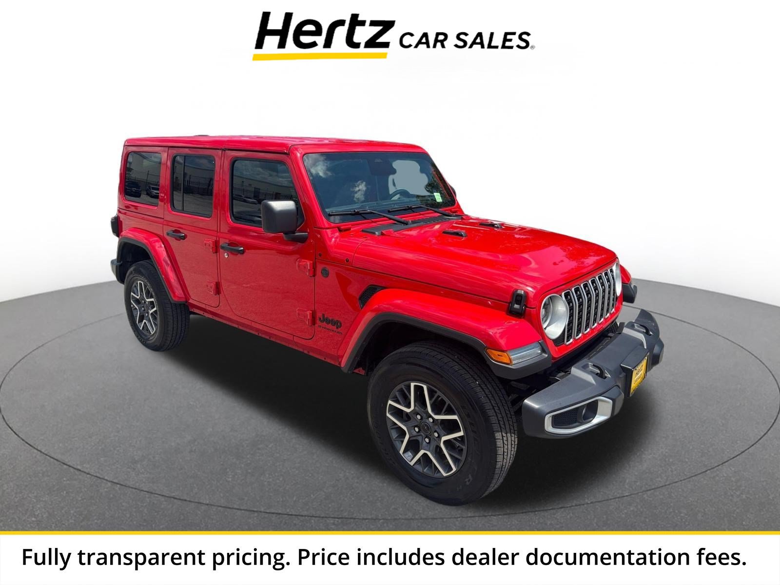 Used 2025 Jeep Wrangler Unlimited Sahara AWD/4WD image 1