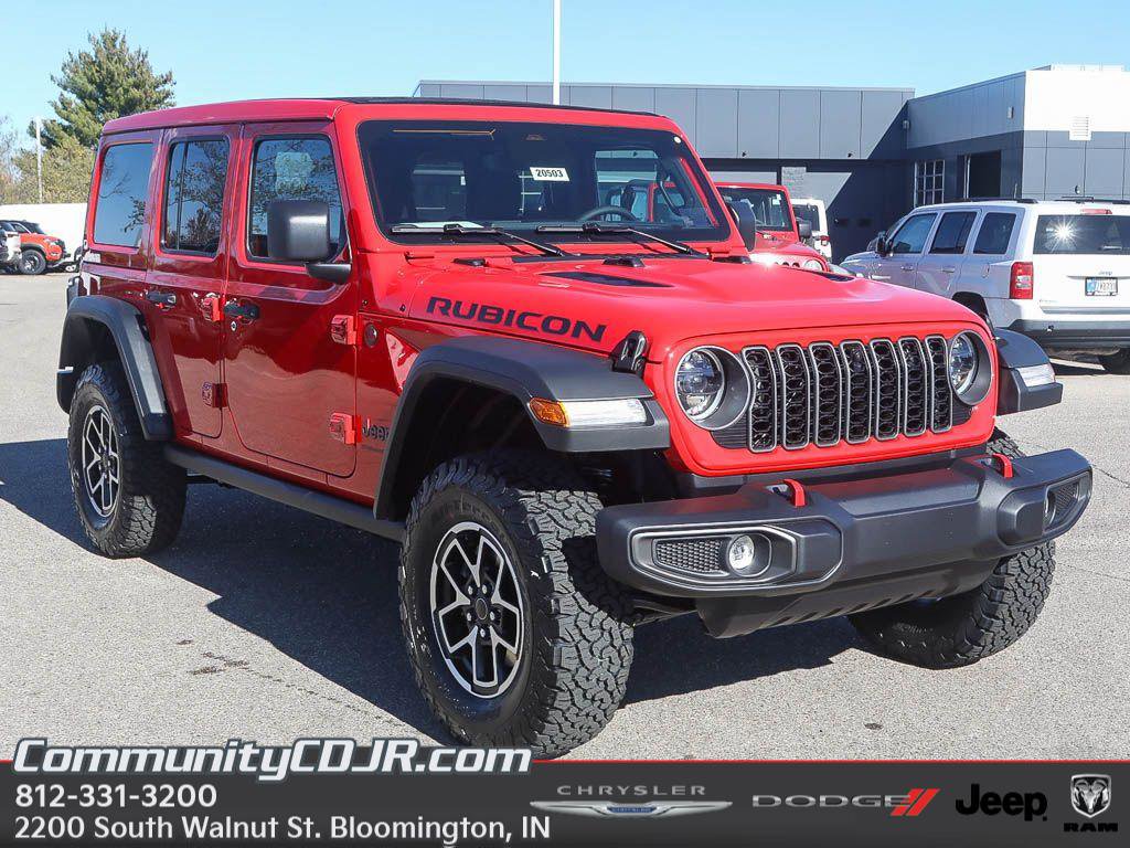 New 2026 Jeep Wrangler Unlimited Rubicon w/ Technology Group