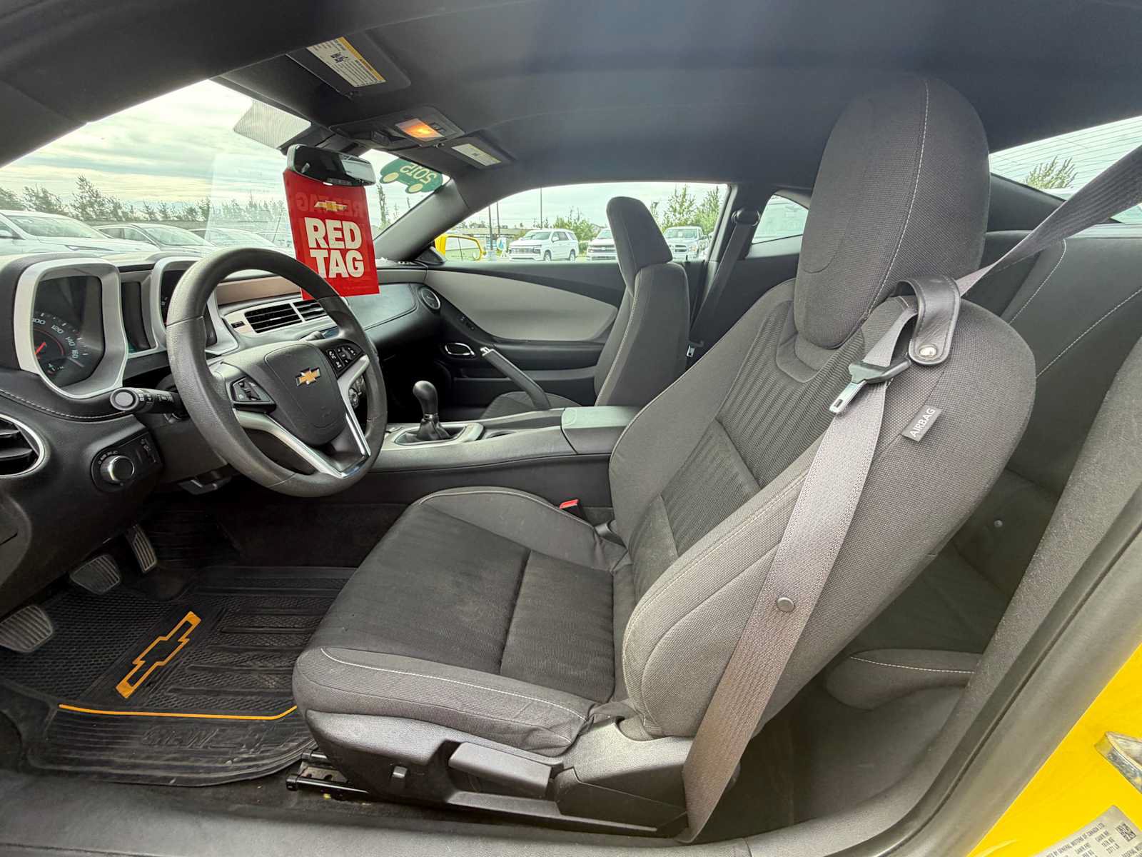 Certified 2015 Chevrolet Camaro LS w/ Black Rally Stripe Package RWD image 5