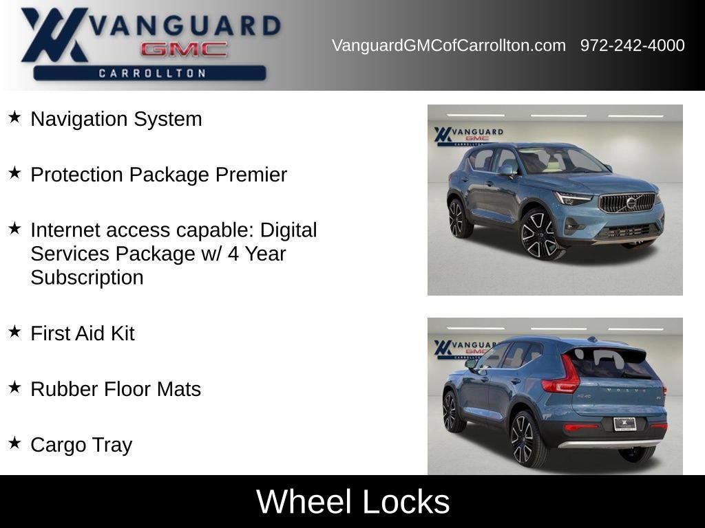Used 2024 Volvo XC40 B5 Ultimate w/ Protection Package Premier AWD/4WD image 8