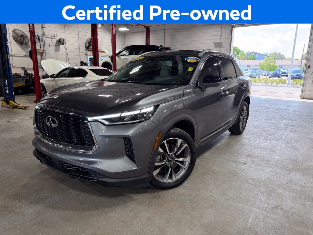 Certified 2024 INFINITI QX60 Luxe w/ Cargo Package