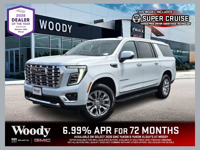 New 2026 GMC Yukon XL Denali w/ Advanced Technology Package AWD/4WD image 1