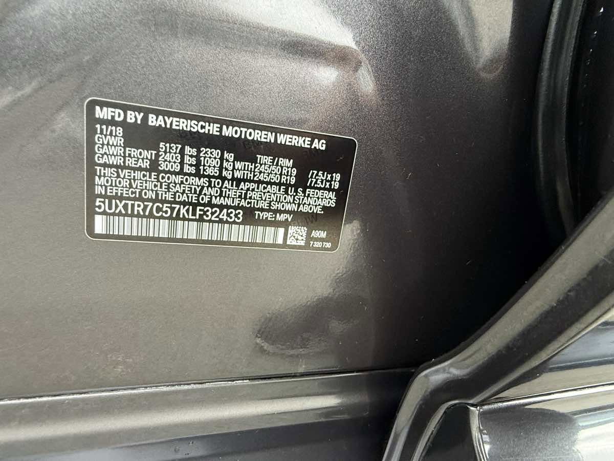 Used 2019 BMW X3 sDrive30i w/ M Sport Package 2 RWD image 27