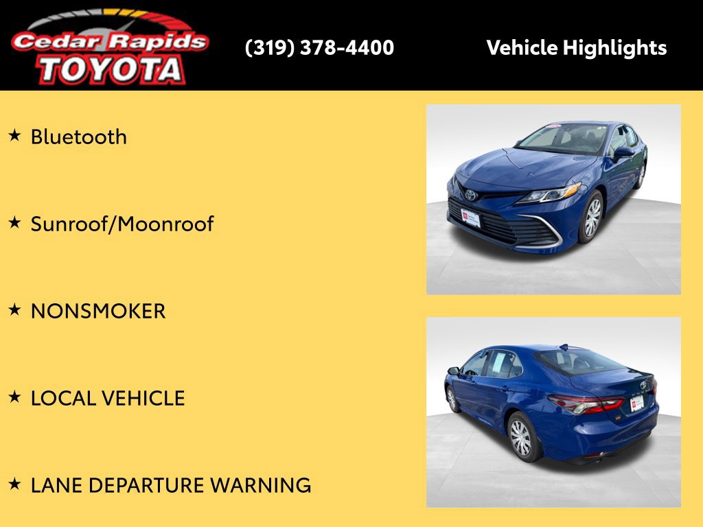 Certified 2024 Toyota Camry LE w/ Audio Upgrade Package FWD image 16