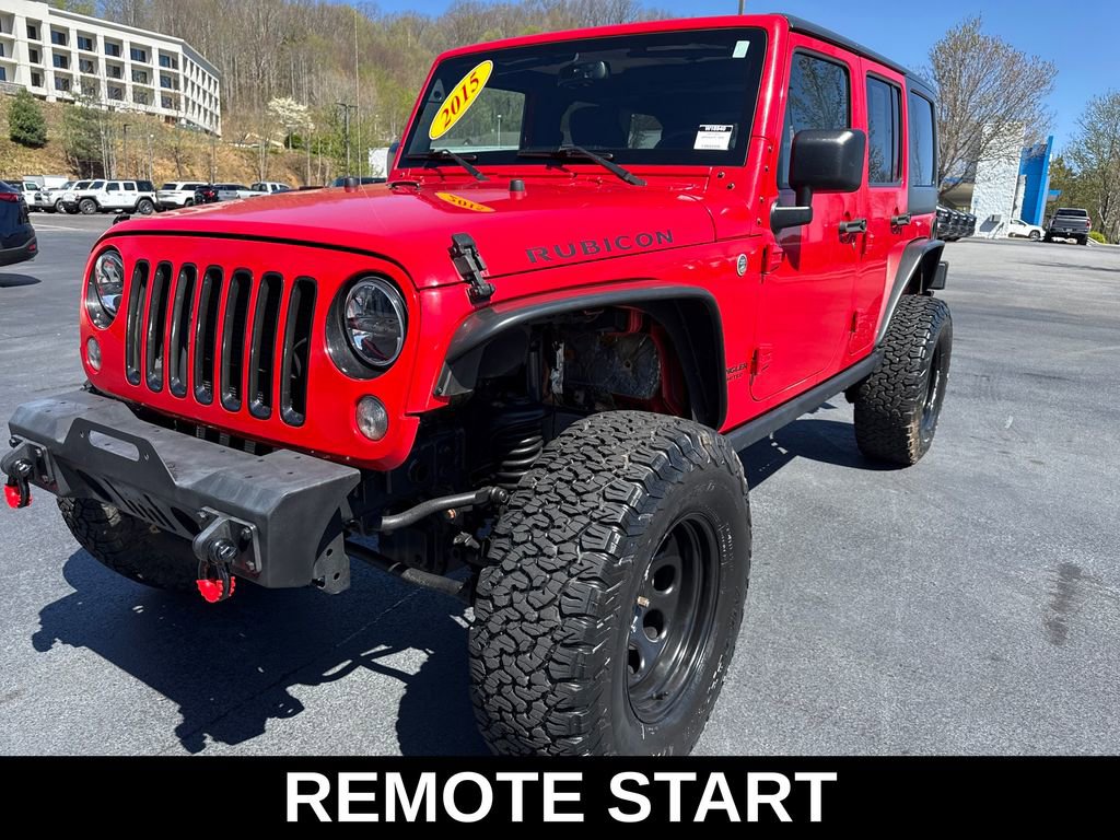 Used 2015 Jeep Wrangler Unlimited Rubicon w/ Connectivity Group image 10