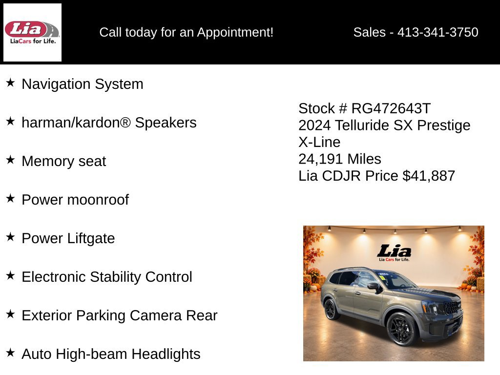 Used 2024 Kia Telluride SX Prestige X-Line AWD/4WD image 6