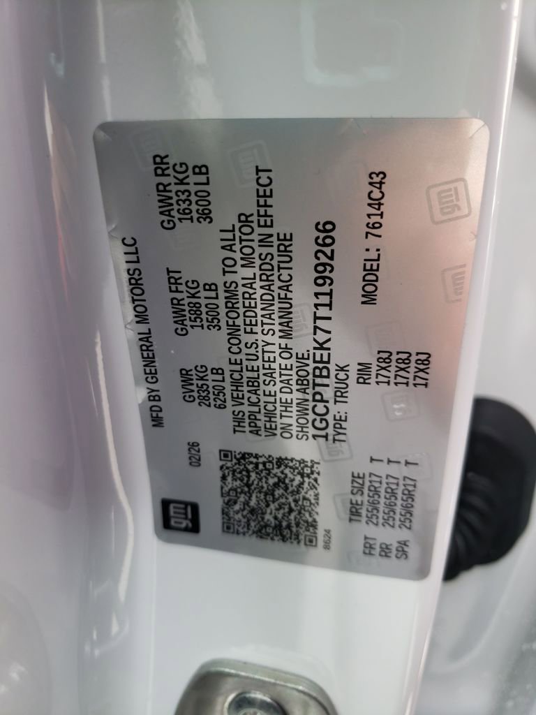 New 2026 Chevrolet Colorado W/T w/ Advanced Trailering Package image 26