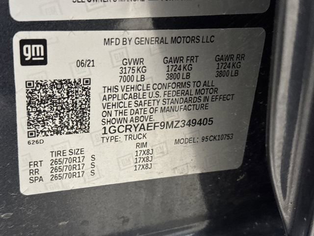 Used 2021 Chevrolet Silverado 1500 W/T w/ WT Value Package image 36