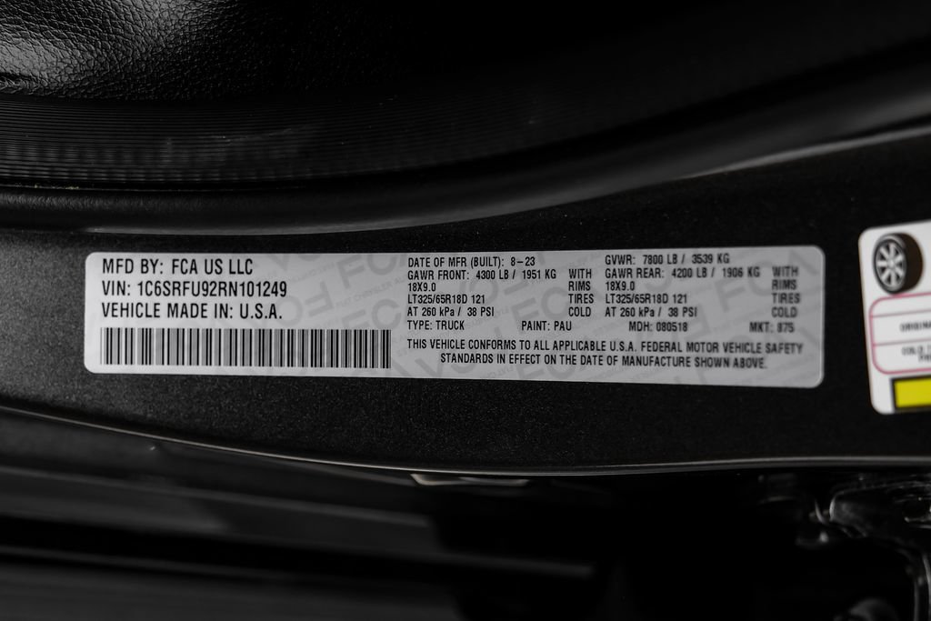Used 2024 RAM 1500 TRX w/ TRX Level 1 Equipment Group AWD/4WD image 67
