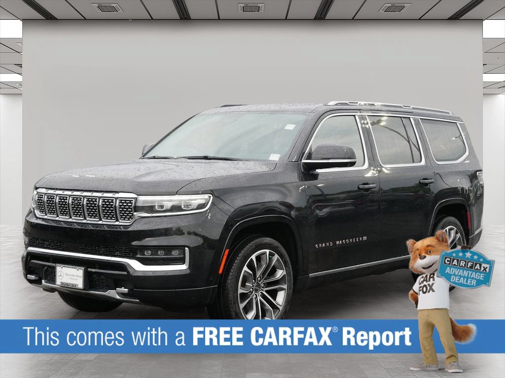 Used 2022 Jeep Grand Wagoneer Series III w/ Rear Seat Video Group 1 AWD/4WD image 2