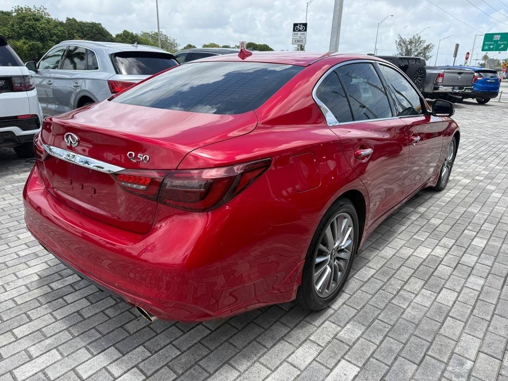 Used 2024 INFINITI Q50 Luxe w/ Cargo Package AWD/4WD image 8