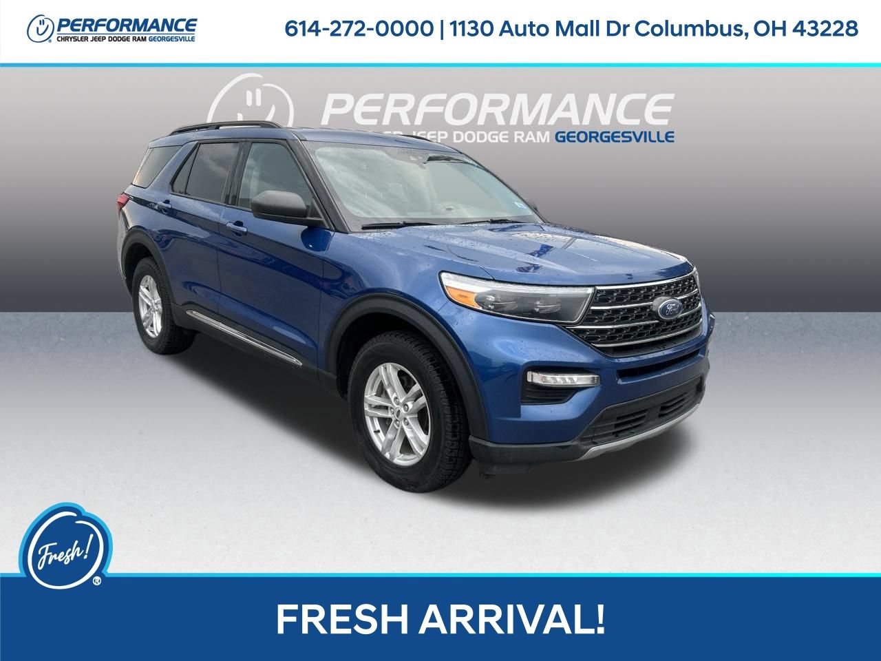Used 2022 Ford Explorer XLT AWD/4WD image 1