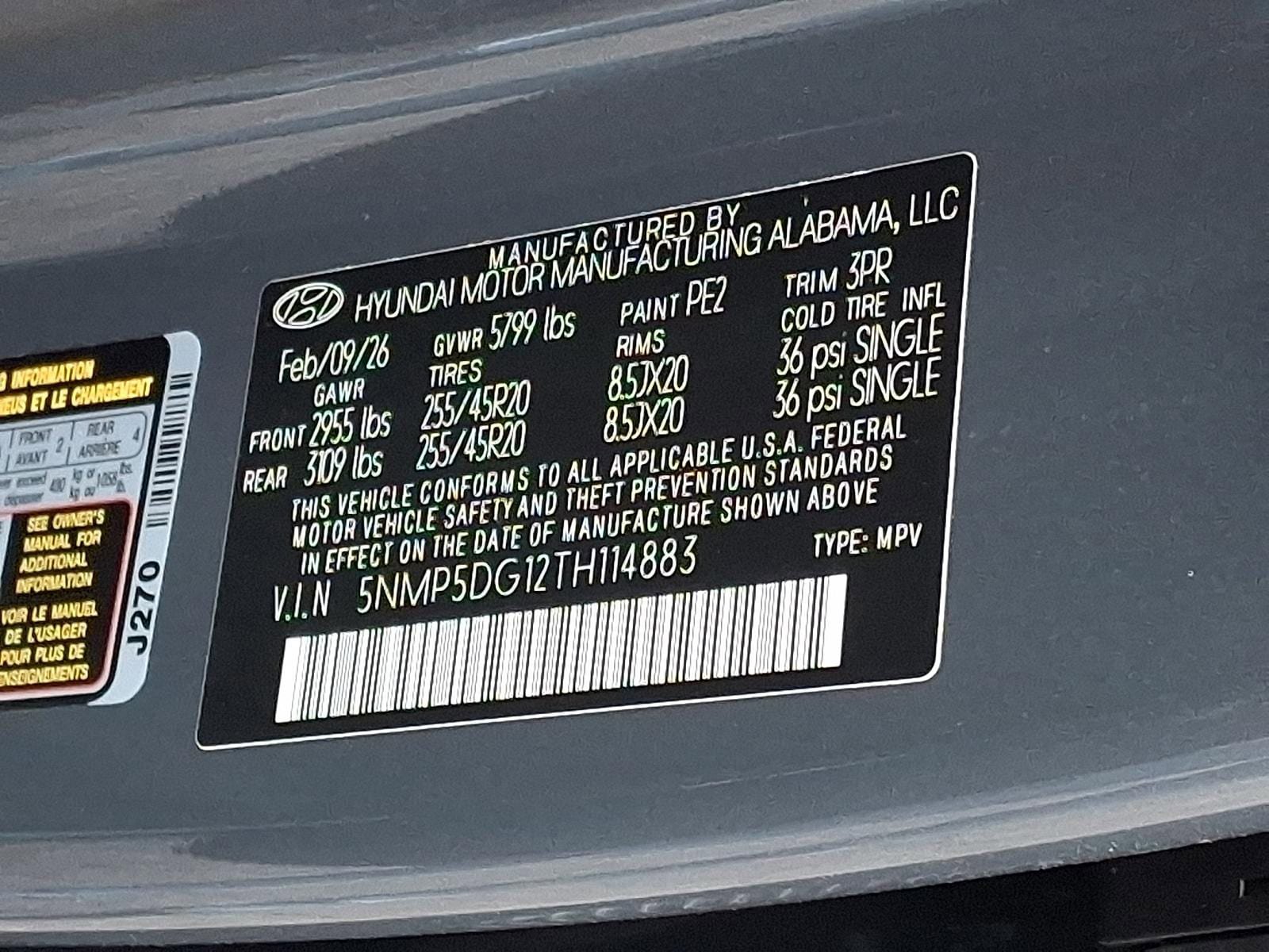 New 2026 Hyundai Santa Fe Calligraphy image 20
