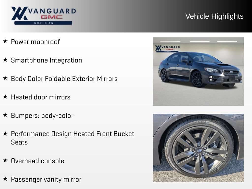 Used 2016 Subaru WRX Limited AWD/4WD image 11