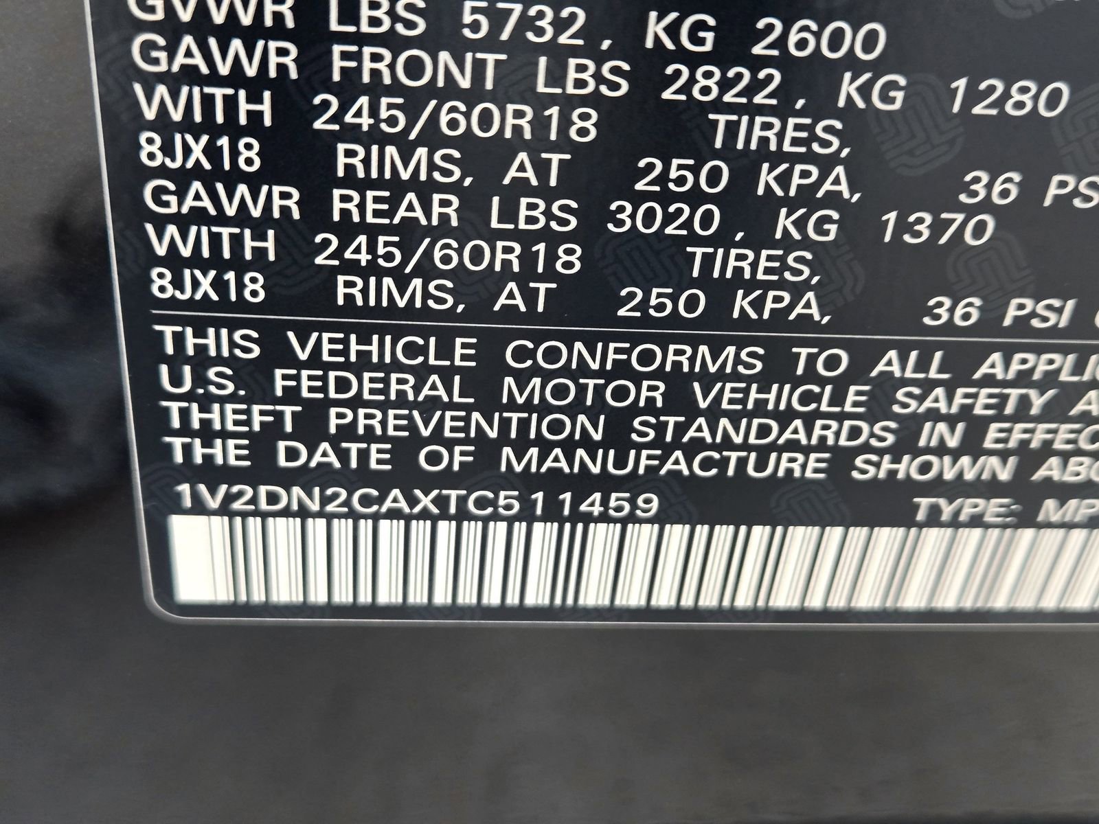 New 2026 Volkswagen Atlas SE image 22
