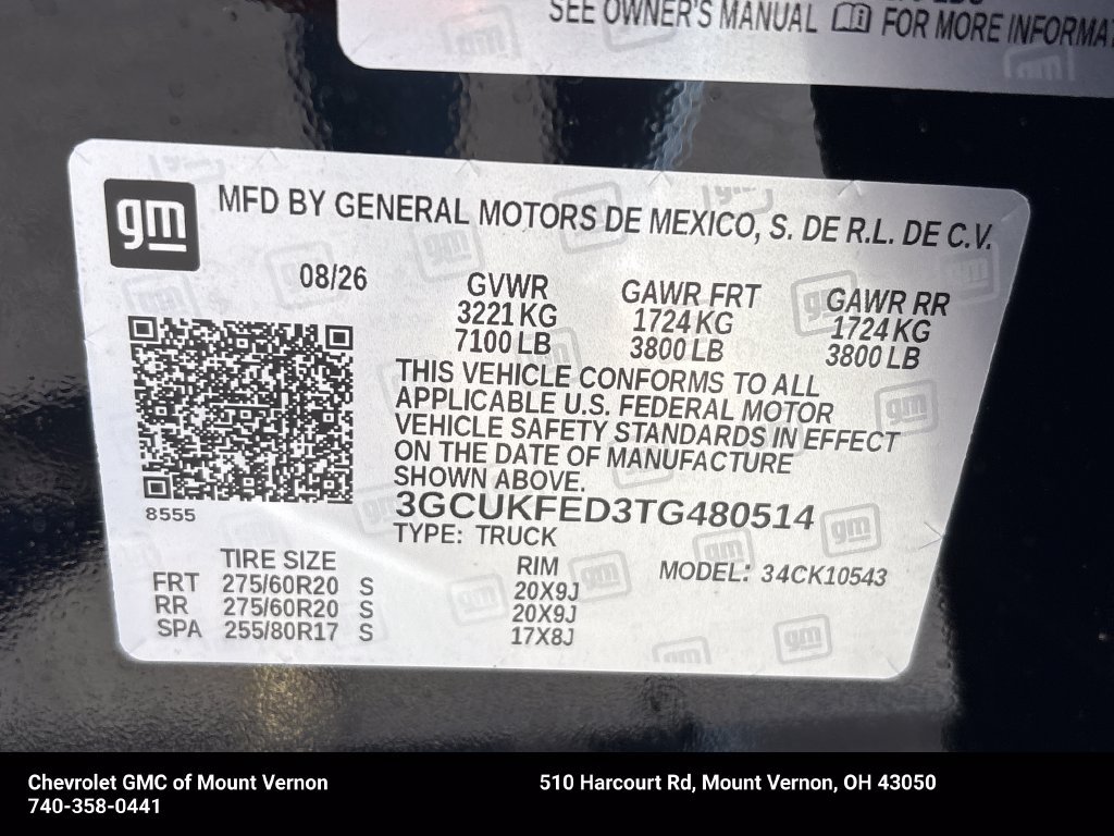 New 2026 Chevrolet Silverado 1500 LT Trail Boss w/ Safety Package AWD/4WD image 33