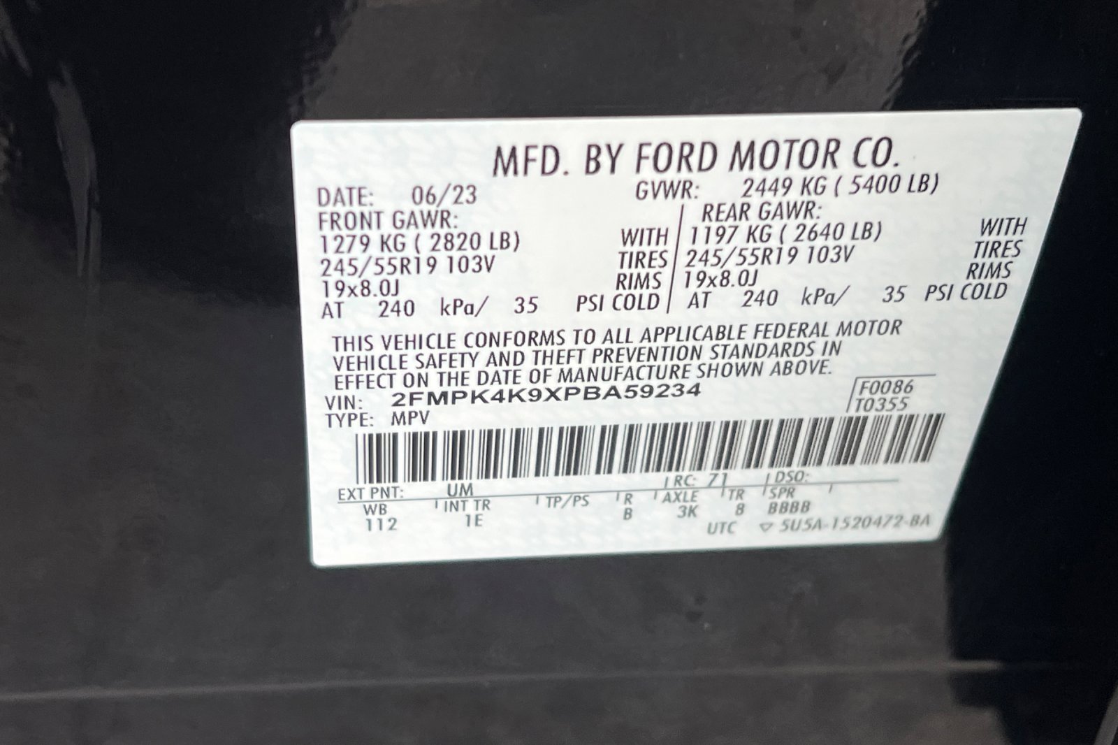 Used 2023 Ford Edge Titanium w/ Equipment Group 301A image 26