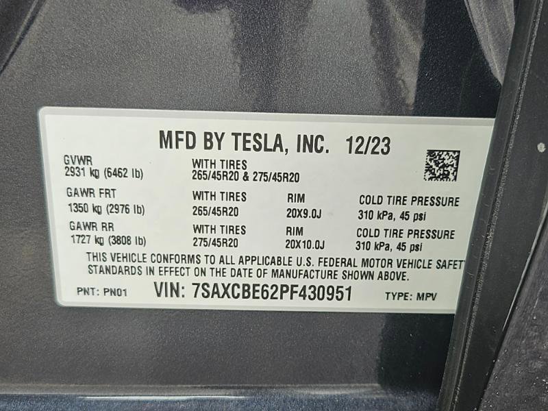 Used 2023 Tesla Model X Plaid AWD/4WD image 36