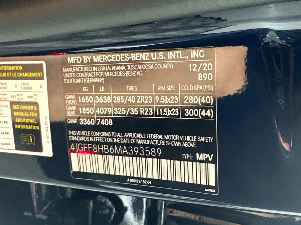 Certified 2021 Mercedes-Benz Maybach GLS 600 4MATIC image 37