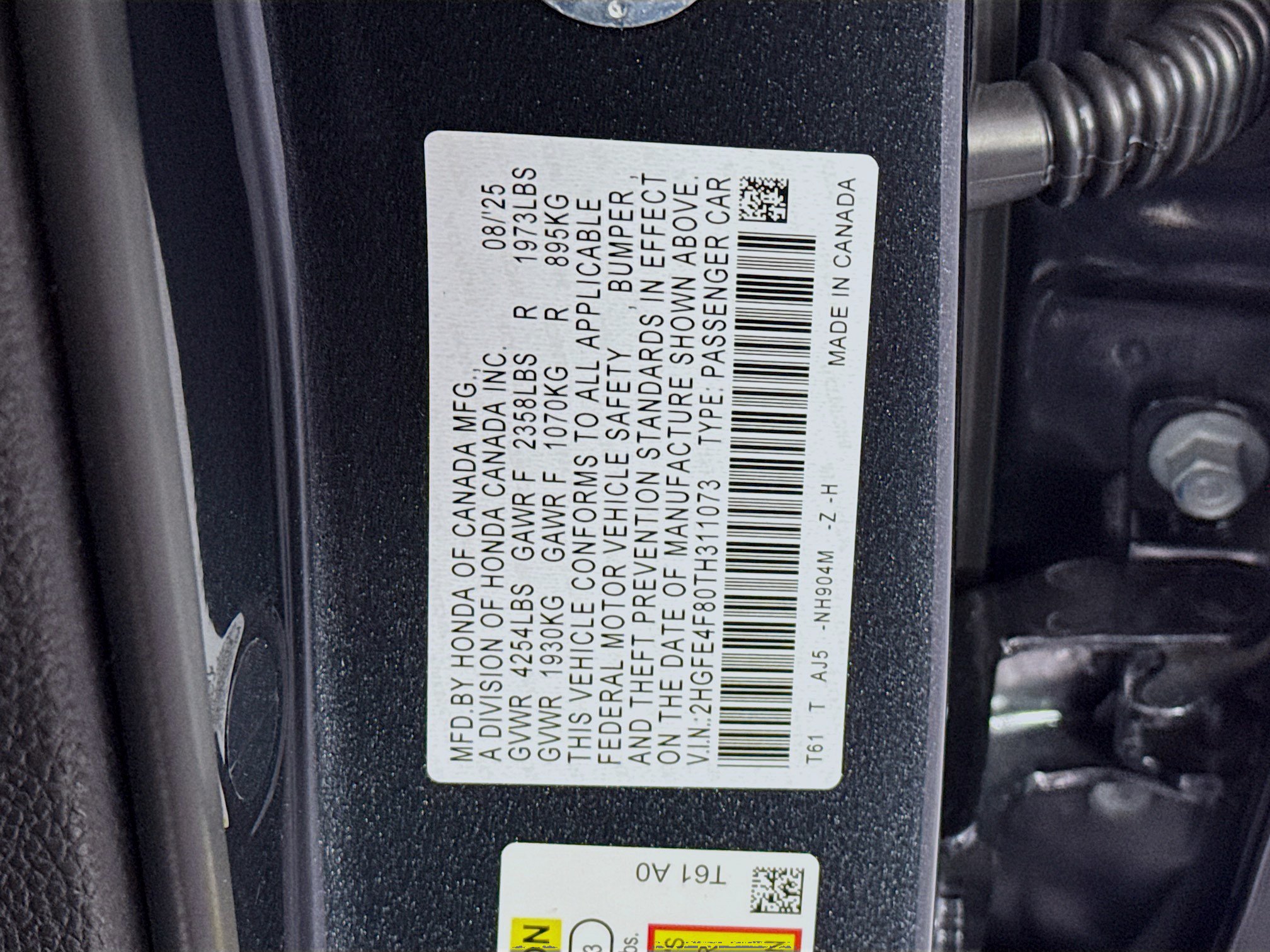 New 2026 Honda Civic Sport Touring image 33