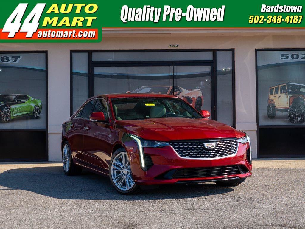 Used 2021 Cadillac CT4 Premium Luxury w/ Climate Package RWD video 1