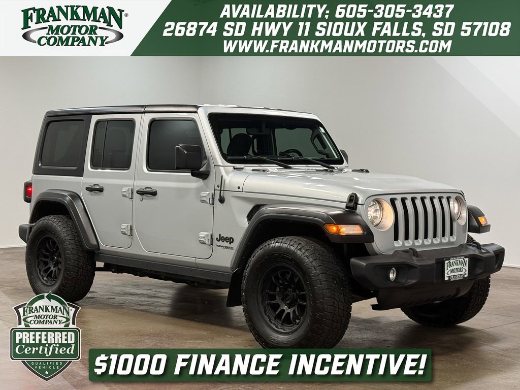 Used 2022 Jeep Wrangler Unlimited Sport