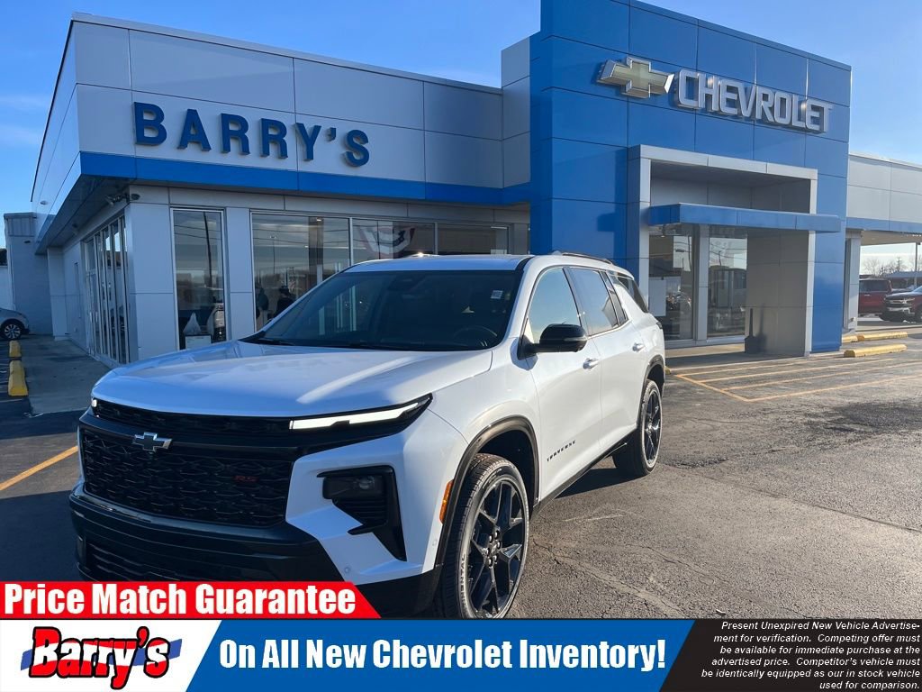 New 2026 Chevrolet Traverse RS