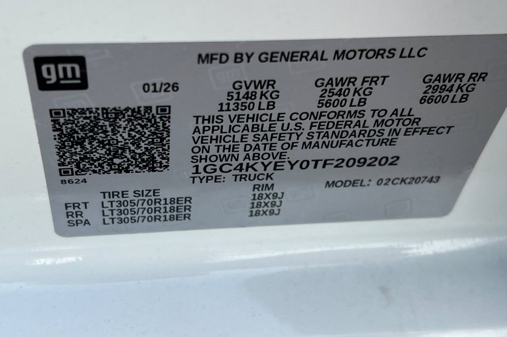 New 2026 Chevrolet Silverado 2500 ZR2 w/ ZR2 Bison Edition image 22