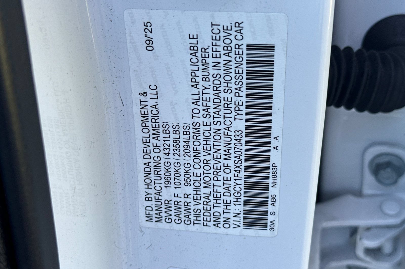 Used 2025 Honda Accord SE image 26